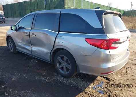 2021 Honda Odyssey Ex from USA, damaged, VIN 5FNRL6H54MB044267